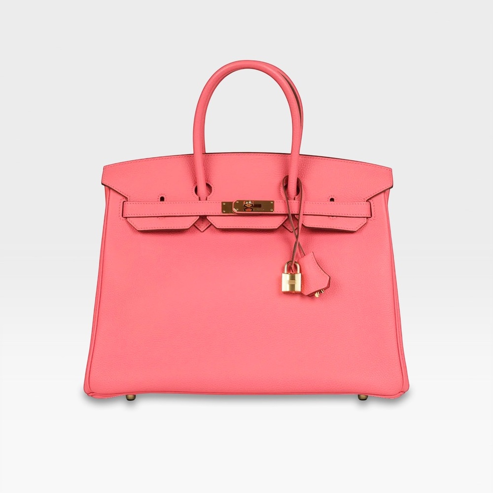 Hermès - Birkin 35 - Rose Lipstick Togo